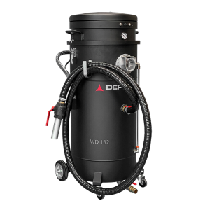 WD132P <br>INDUSTRIAL VACUUM FOR LIQUIDS WITH DISCHARGE PUMP