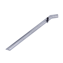 Extension Pipe with Handle — Overhead & Floor Reach | Depureco Rigid vacuum extension pipe with angled tip and integrated handle for extended reach.
